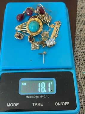 Lot 14kt gold